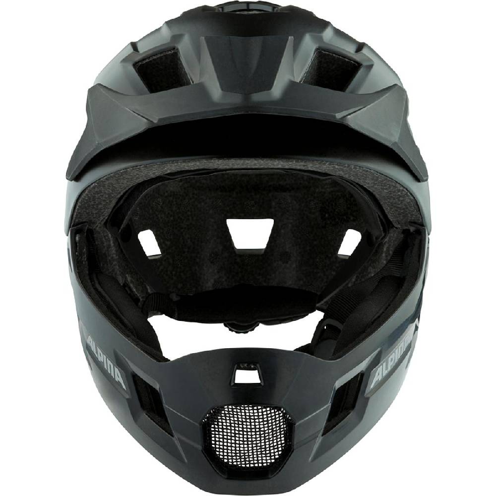 Alpina Rupi Kinder Velohelm Fullface black matt