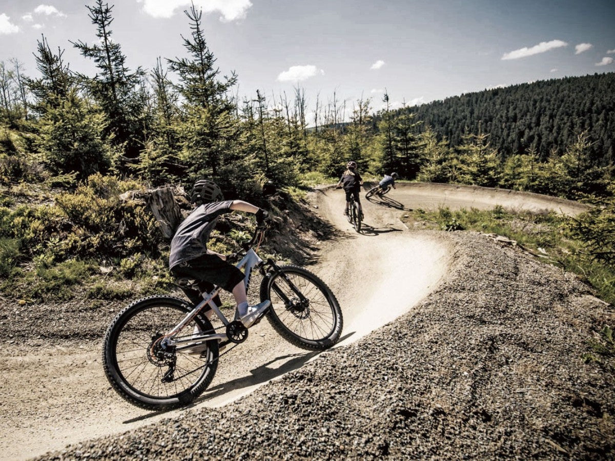 Eigthshot Kinderbikes auf Trail