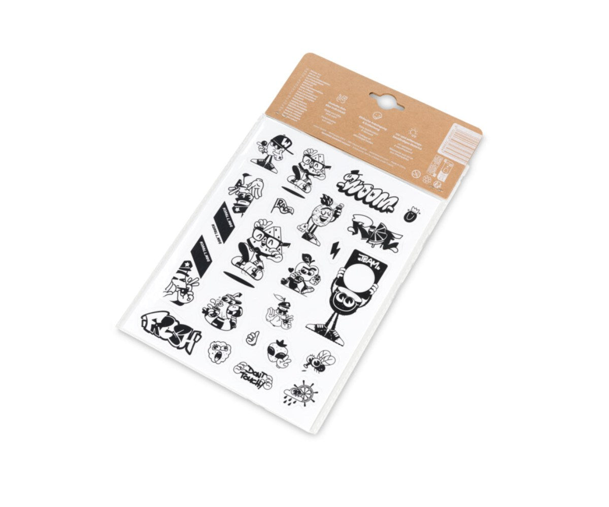 Woom ROLLING REBELS Sticker-Set