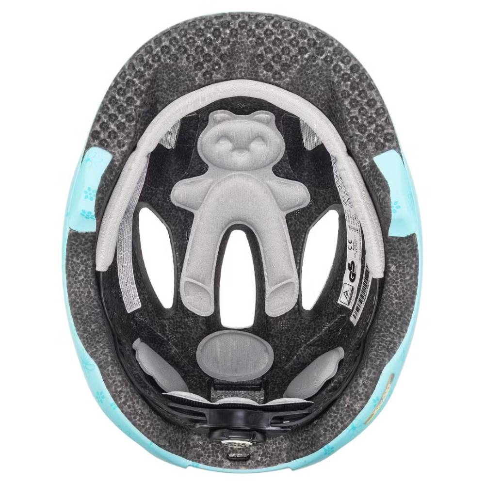 Uvex OYO STYLE Kindervelo-Helm S | Flowers cyan matt