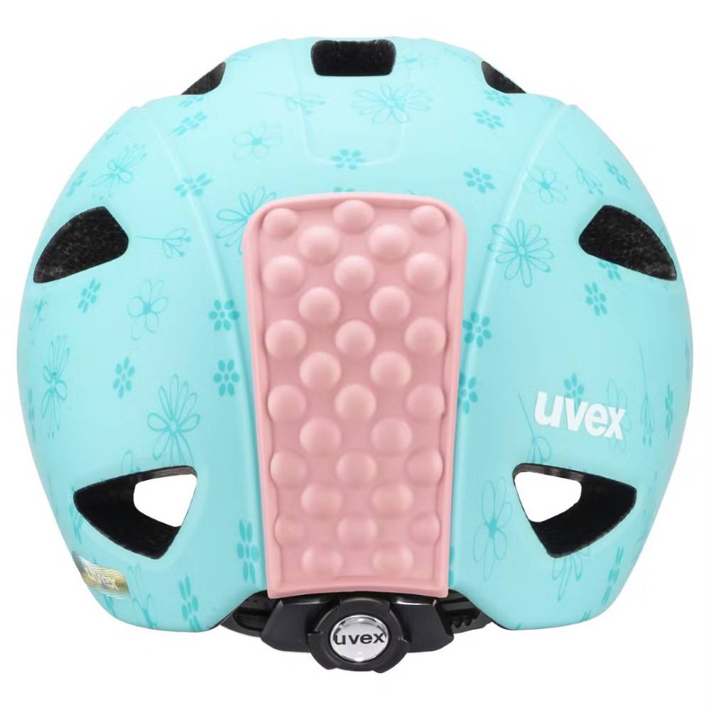 Uvex OYO STYLE Kindervelo-Helm S | Flowers cyan matt