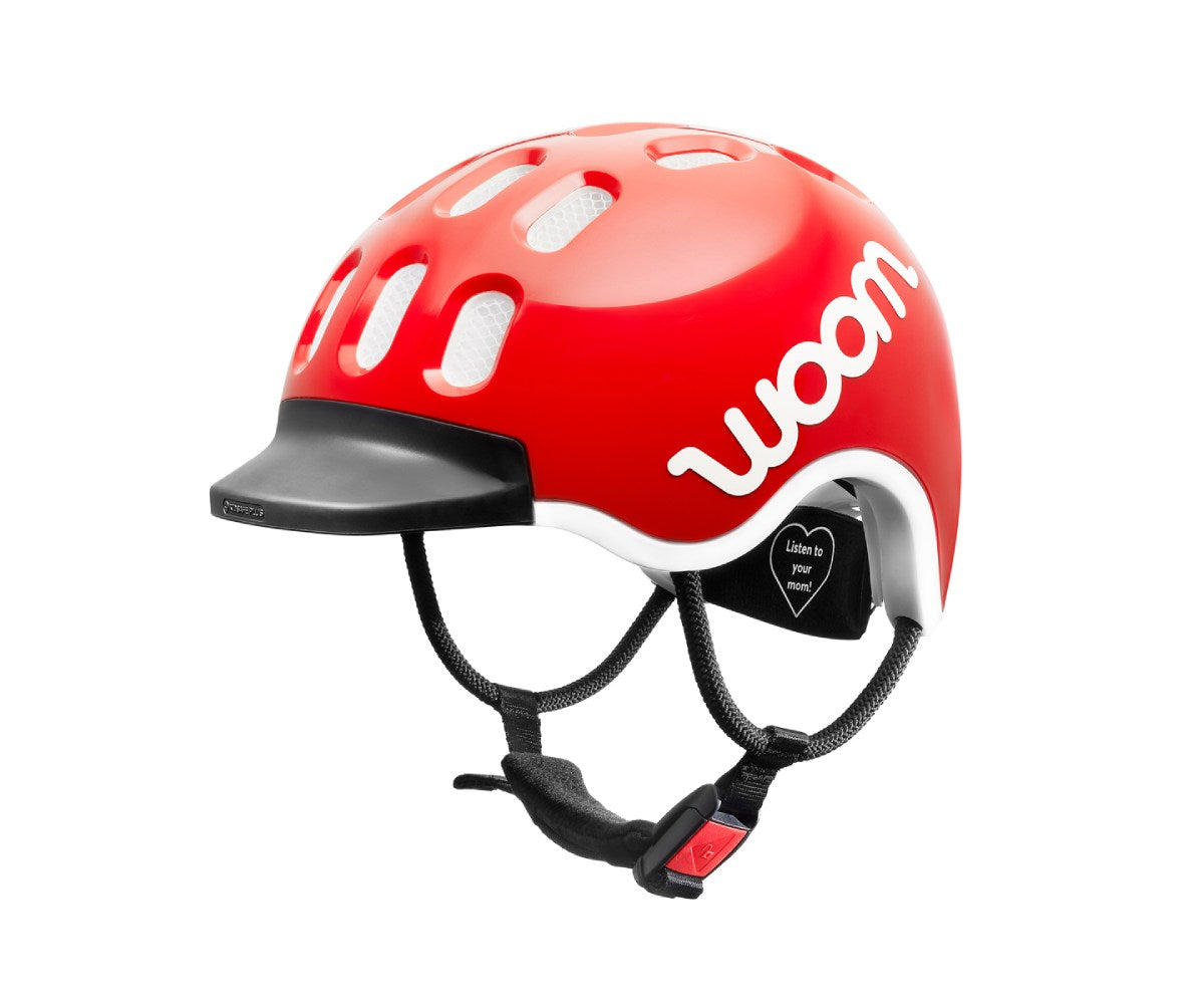 Woom Kids Kinderfahrradhelm rot Grössen XS, S, M