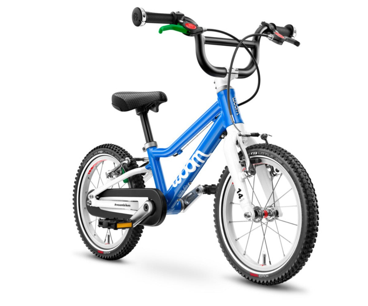 Woom Original 2 Kindervelo blau