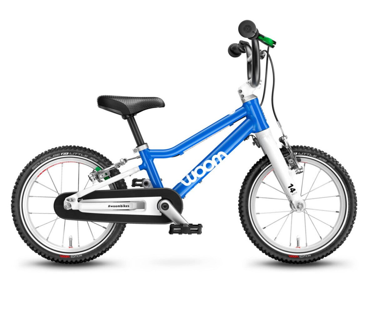 Woom Original 2 Kindervelo blau