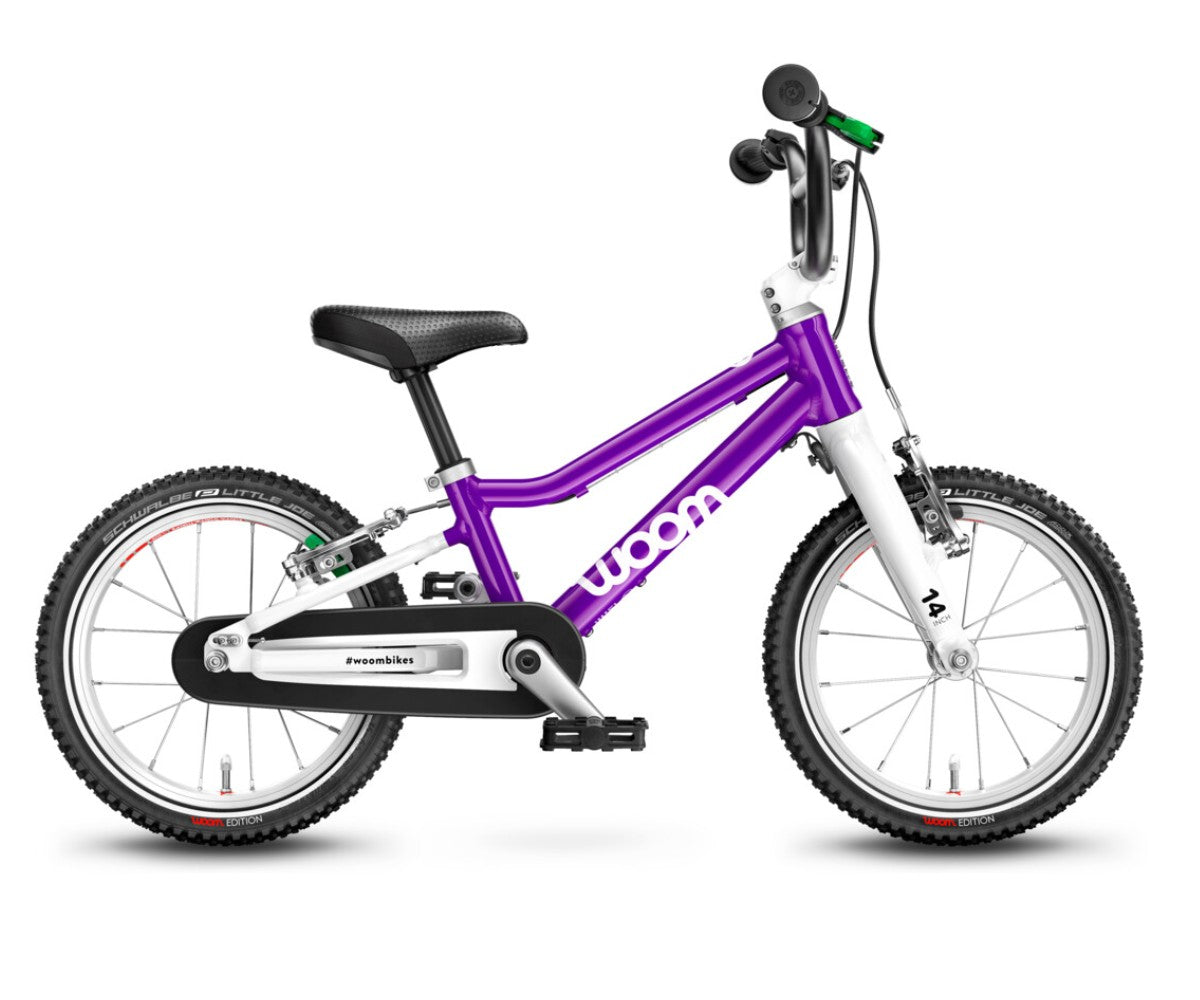 Woom Original 2 Kindervelo violet