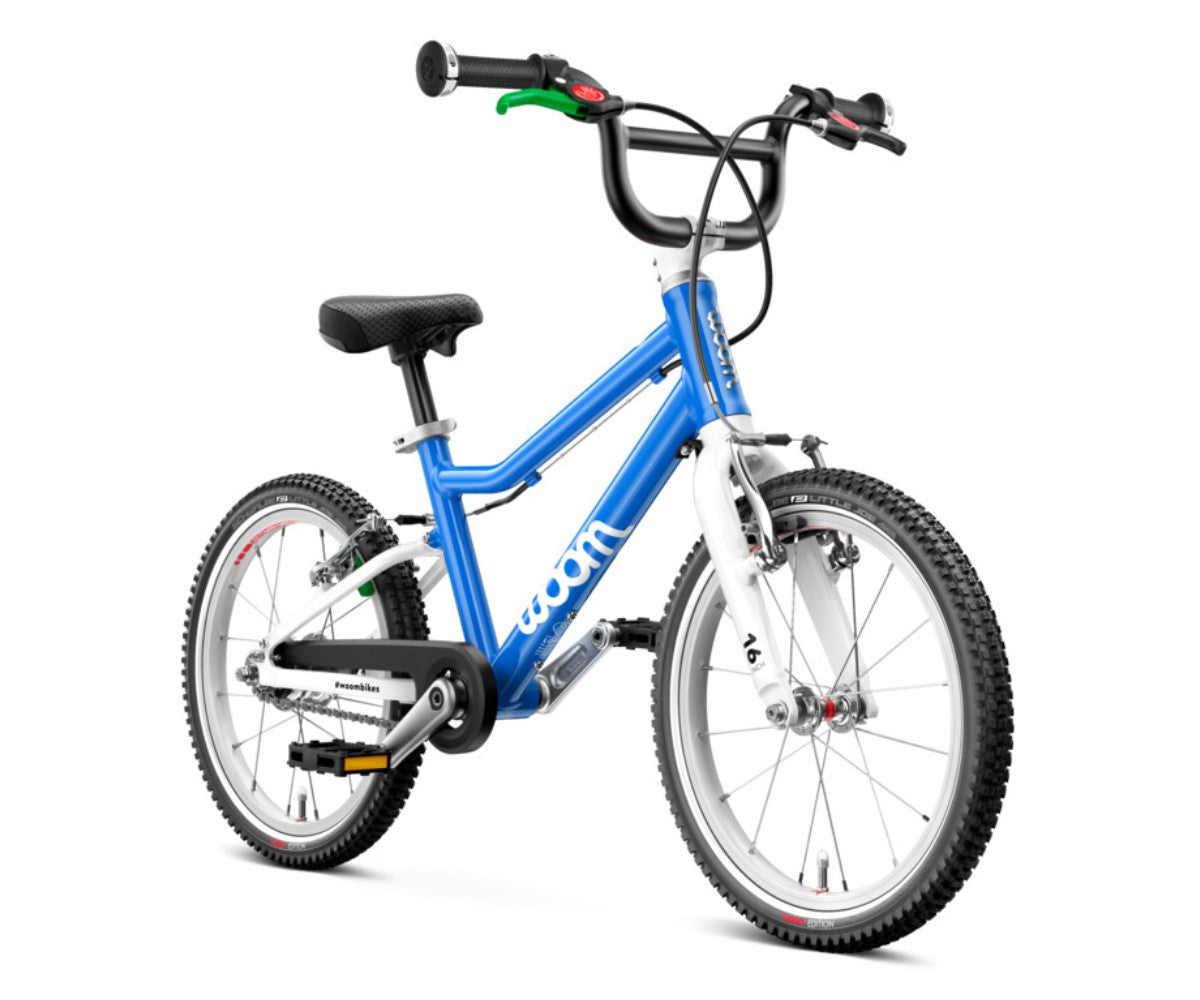 Woom Original 3 Automagic Kindervelo blau