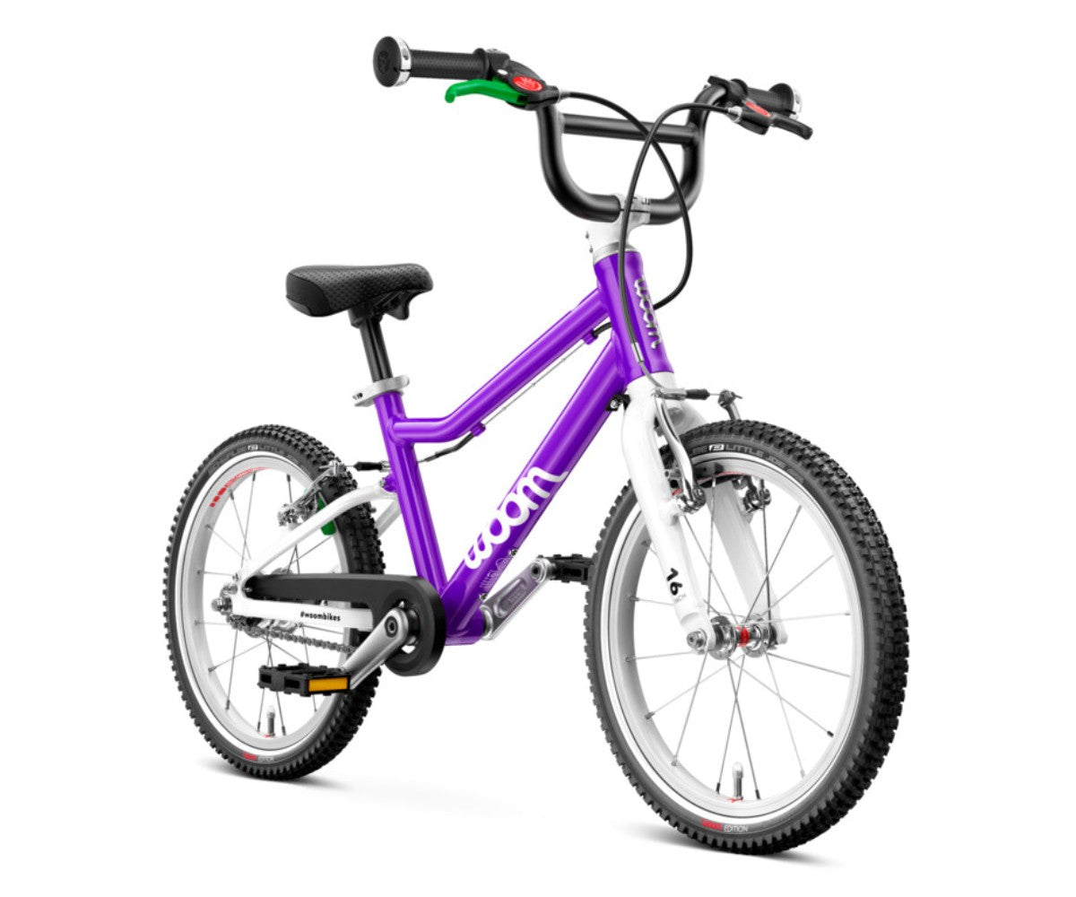 Woom Original 3 Automagic Kindervelo violett