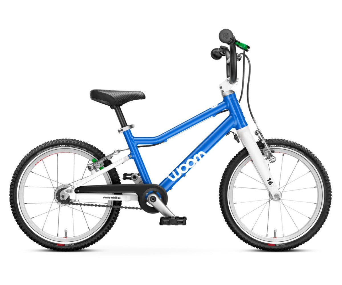 Woom Original 3 Automagic Kindervelo blau