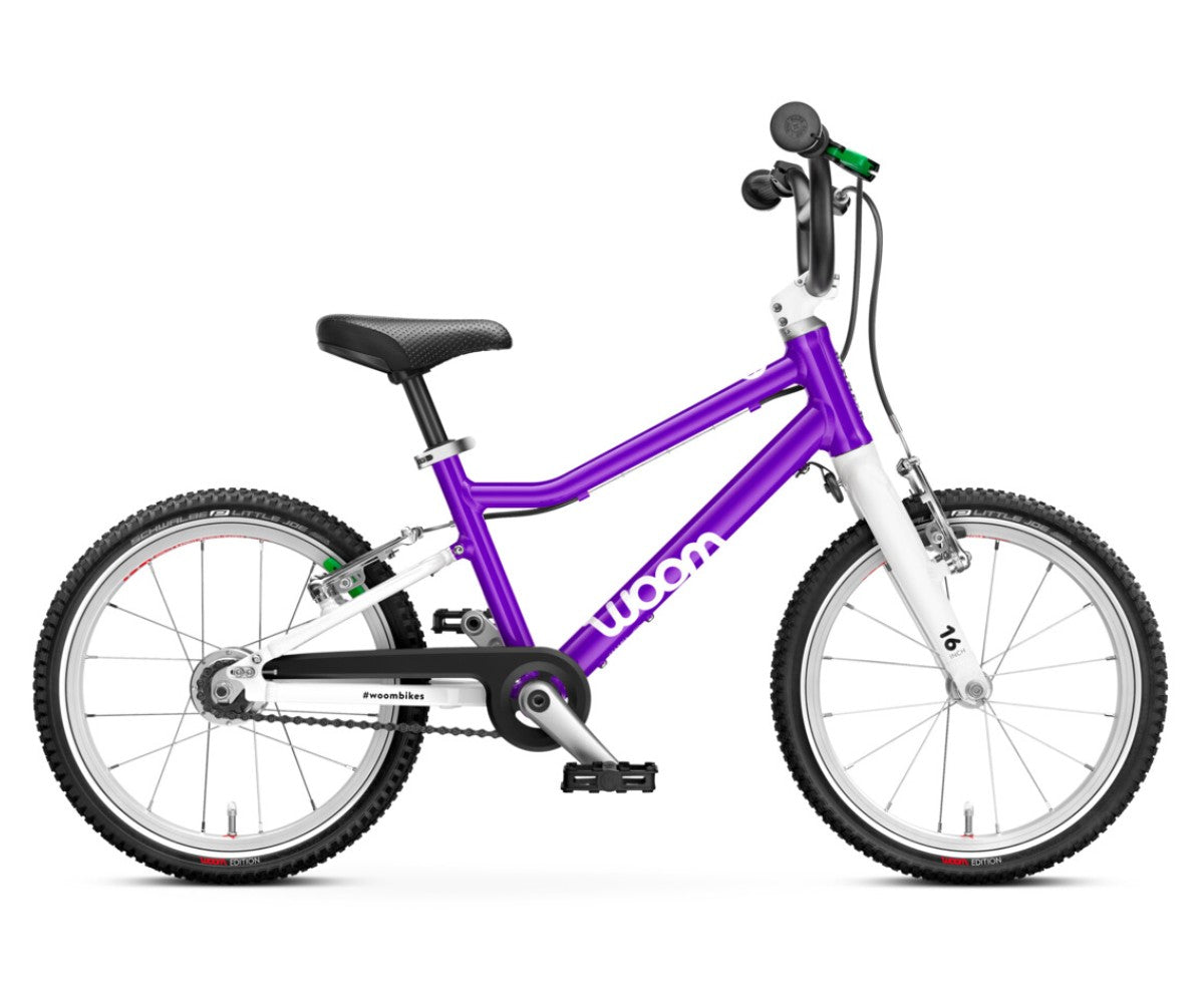 Woom Original 3 Automagic Kindervelo violett