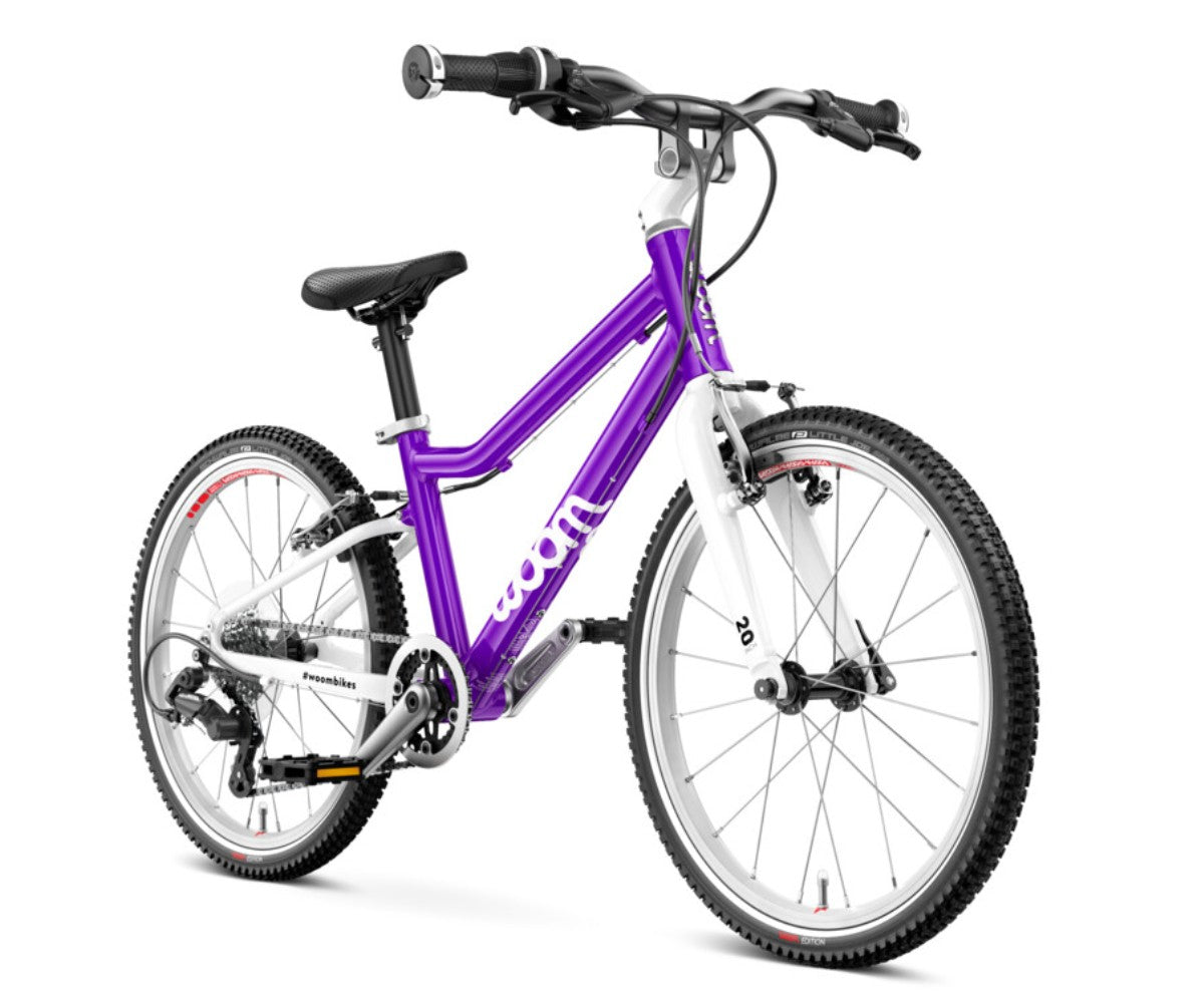 Woom Original 4 Kindervelo violett