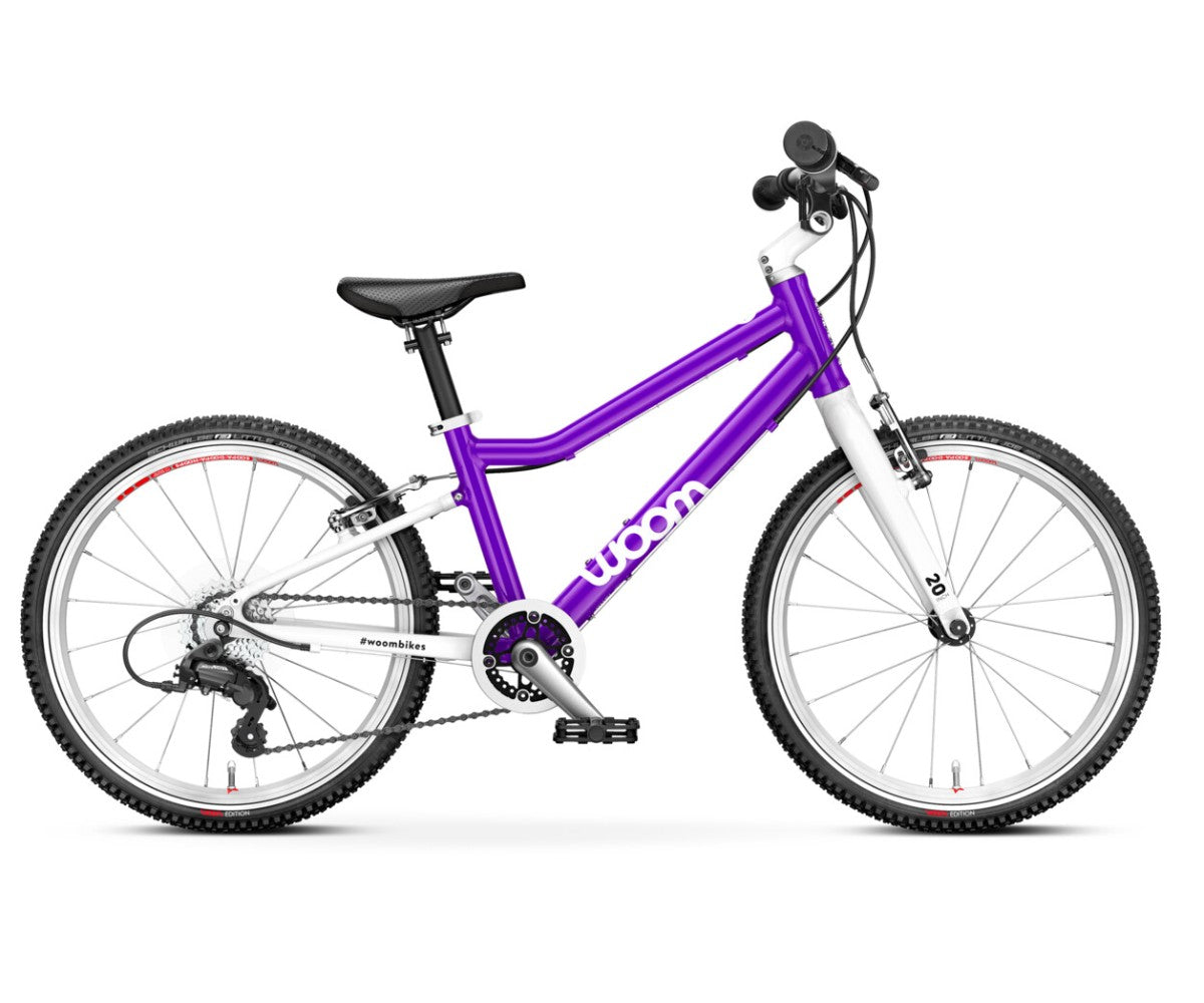 Woom Original 4 Kindervelo violett